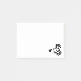 Notas Post-it® Caballo en marcha