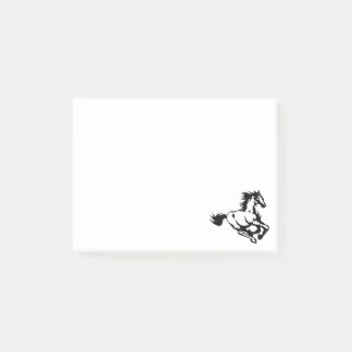 Notas Post-it® Caballo en marcha