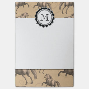 Notas Post-it® Caballo español galopante elegante