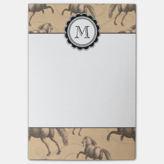 Notas Post-it® Caballo español galopante elegante