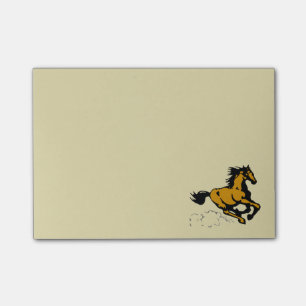Notas Post-it® Caballo silvestre y libre