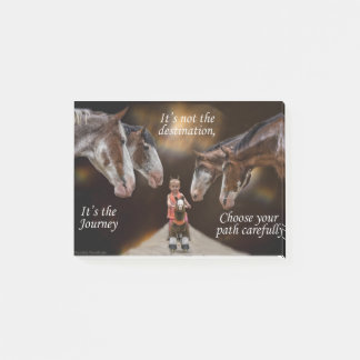 Notas Post-it® Caballos curiosos