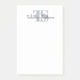 Notas Post-it® Cabecera inicial de firma retro