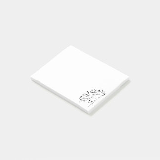 Notas Post-it® Cabeza de caballo