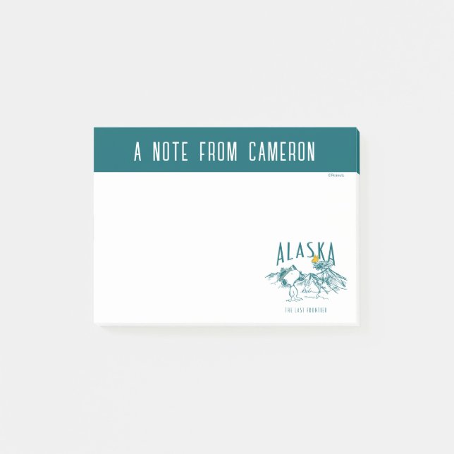 Notas Post-it® Cacahuetes | Alaska La Última Frontera (Anverso)