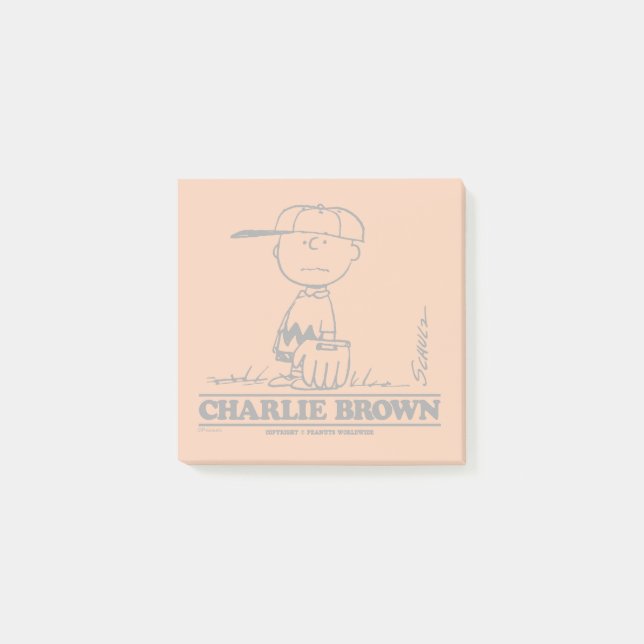 Notas Post-it® Cacahuetes | Bolas de juego de Charlie Brown (Anverso)