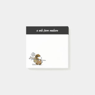 Notas Post-it® Cacahuetes Guerrero de la nieve de Snoopy