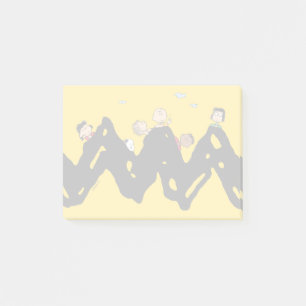 Notas Post-it® Cacahuetes La pandilla del Zig Zag