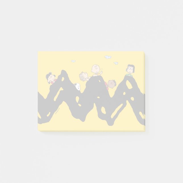 Notas Post-it® Cacahuetes | La pandilla del Zig Zag (Anverso)