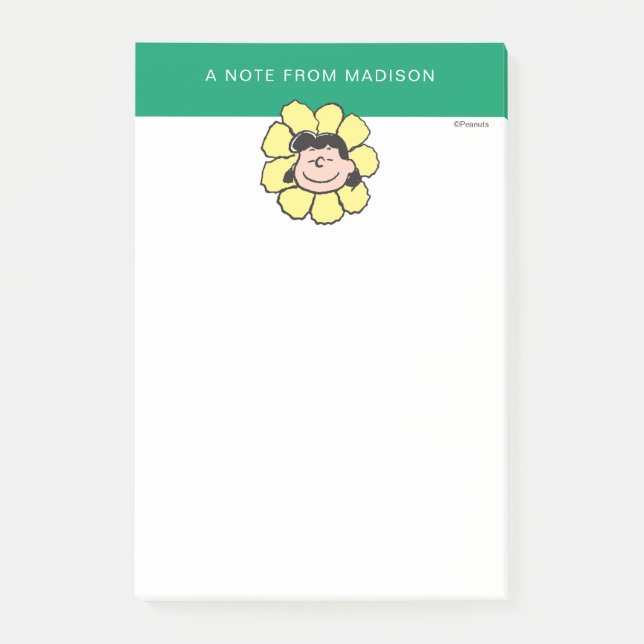 Notas Post-it® Cacahuetes | Lucy Flower (Anverso)