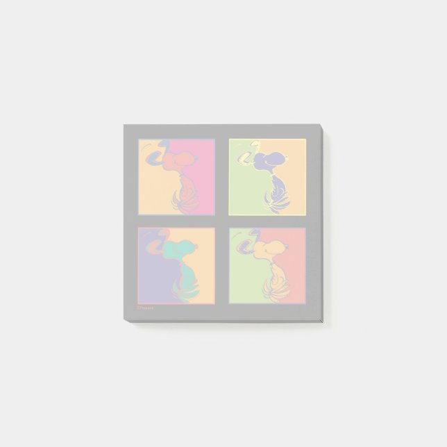 Notas Post-it® Cacahuetes | Noopia de arte pop moderno (Anverso)