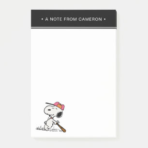 Notas Post-it® Cacahuetes Snoopy en Bat