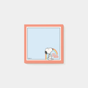 Notas Post-it® Cacahuetes   Snoopy Estoy orgulloso de mí