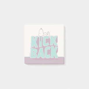 Notas Post-it® Cacahuetes Snoopy Kickback