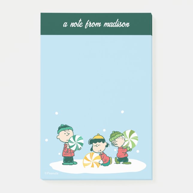 Notas Post-it® Cacahuetes | Un regalo para ti (Anverso)