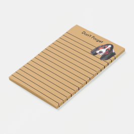 Notas Post-it® Cachorro de Basset Hound Tricolor Adorable