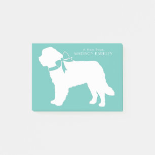 Notas Post-it® Cachorro de perro San Bernardo