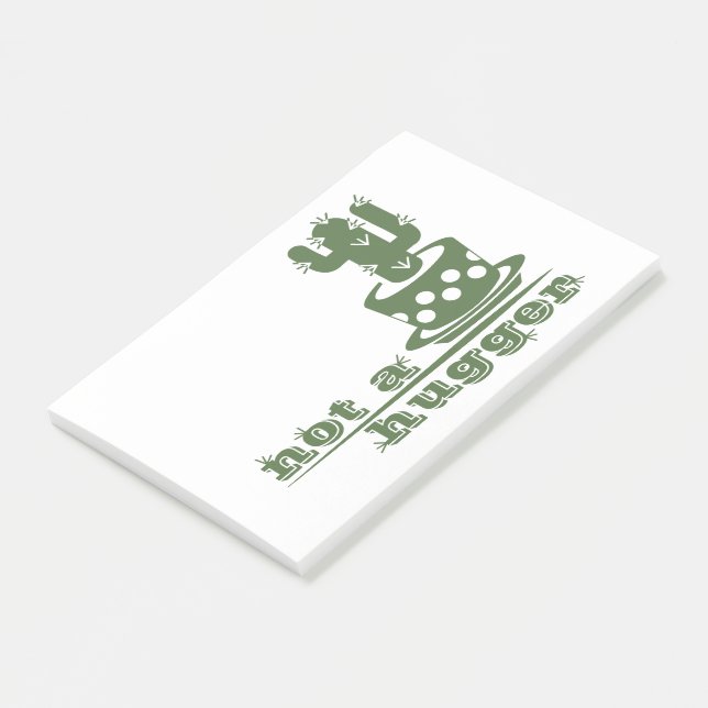 Notas Post-it® Cacti No es gracioso decir (En perspectiva)