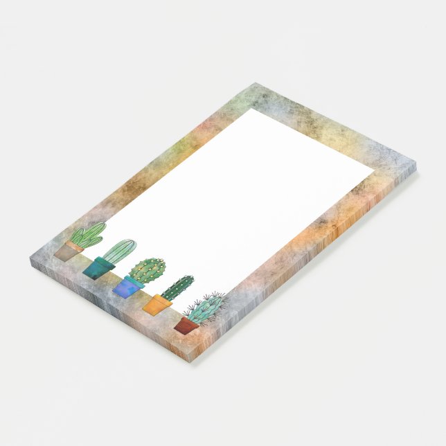 Notas Post-it® Cactus (En perspectiva)