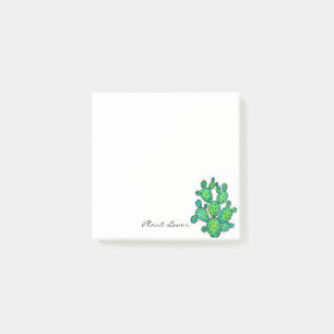 Notas Post-it® Cactus espinoso de la acuarela magnífica