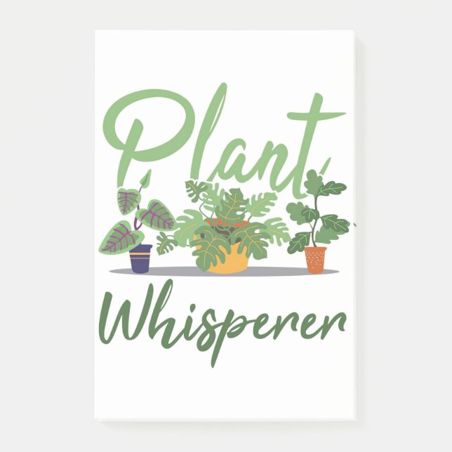 Notas Post-it® Cactus Plant Whisperer (Anverso)