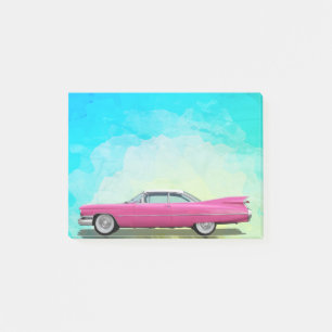 Notas Post-it® Cadillac rosa