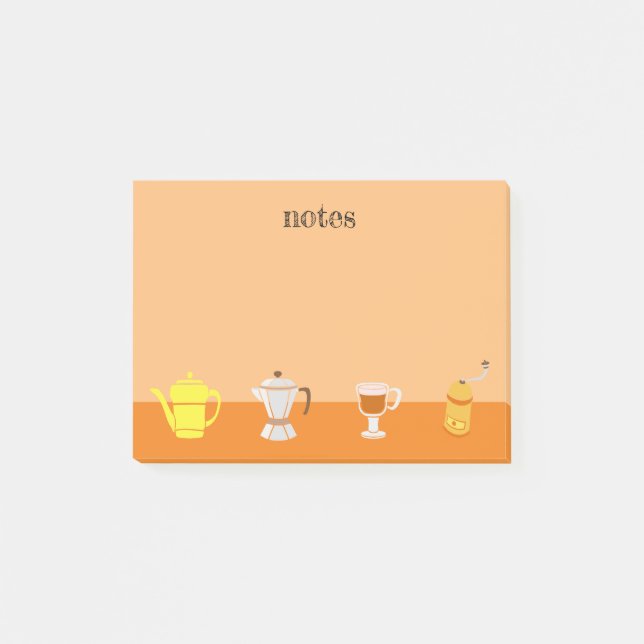Notas Post-it® Cafetería Art 2 (Anverso)