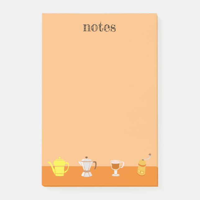 Notas Post-it® Cafetería Art 2 (Anverso)