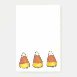 Notas Post-it® Caída del maíz dulce de dandas de Acción de Gracia
