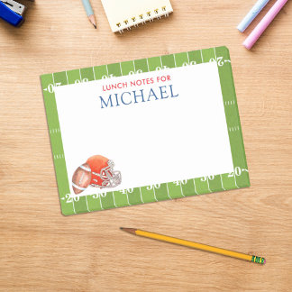 Notas Post-it® Caja de almuerzo personalizada para niños Balones