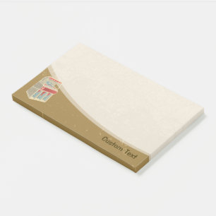 Notas Post-it® Caja de música Grunge
