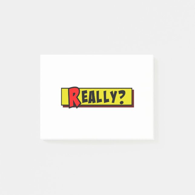 Notas Post-it® caja de personalizado de verdad (Anverso)