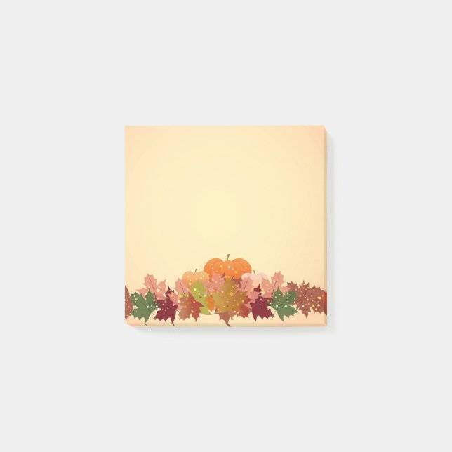 Notas Post-it® Calabaza (Anverso)