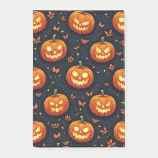 Notas Post-it® Calabaza de Halloween