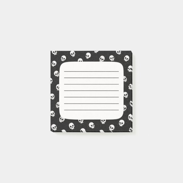 Notas Post-it® Calaveras (Anverso)