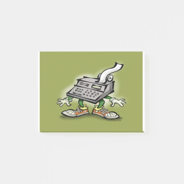 Notas Post-it® Calculator Dude (Anverso)