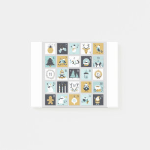 Notas Post-it® Calendario Imprimible anticipado