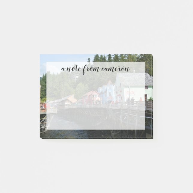 Notas Post-it® Calle Creek en Ketchikan (Anverso)