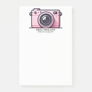 Notas Post-it® Cámara de Fotografía Instantánea Trendy Pink