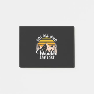 Notas Post-it® Caminar No Todos Los Que Se Pierden