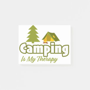 Notas Post-it® Camping Es Mi Terapia