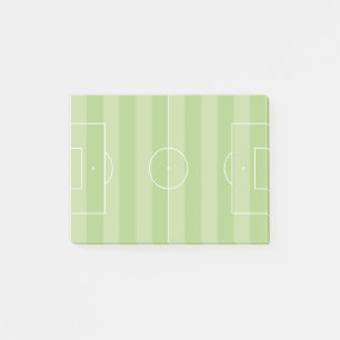 Notas Post-it® Campo de fútbol