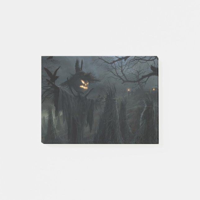 Notas Post-it® Campo de Halloween de la muerte (Anverso)