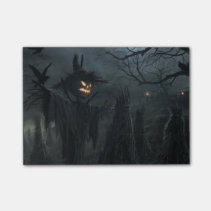 Notas Post-it® Campo de Halloween de la muerte
