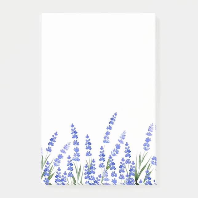 Notas Post-it® Campo de Lavender (Anverso)