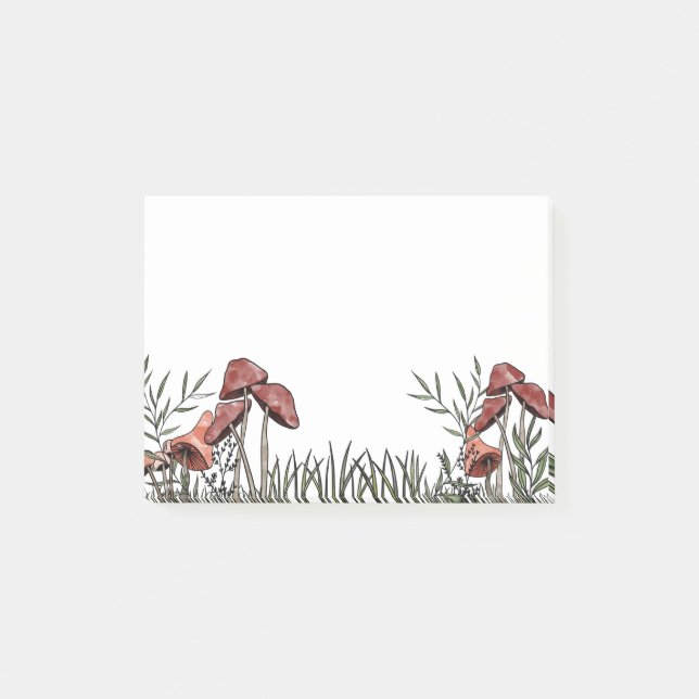 Notas Post-it® Campo Mushroom (Anverso)