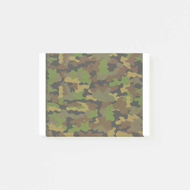 Notas Post-it® Camuflaje (Anverso)