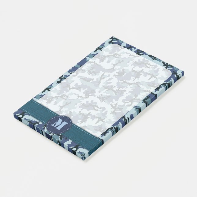 Notas Post-it® Camuflaje naval (En perspectiva)