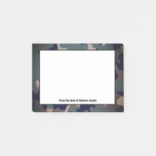 Notas Post-it® Camuflaje personalizado