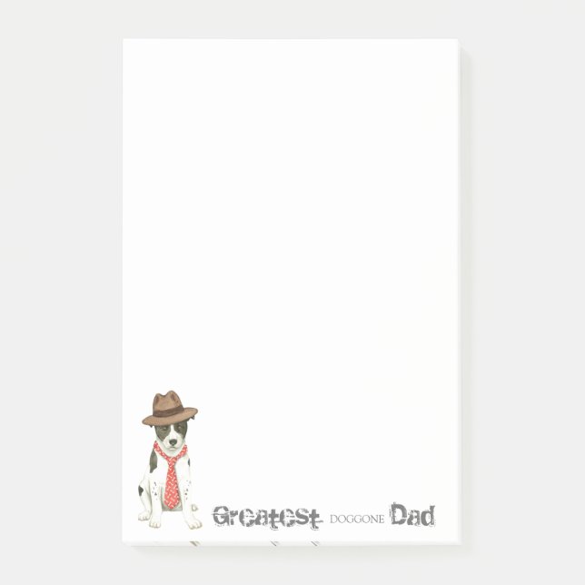 Notas Post-it® Canaan Dog Dad Post-it Notes (Anverso)